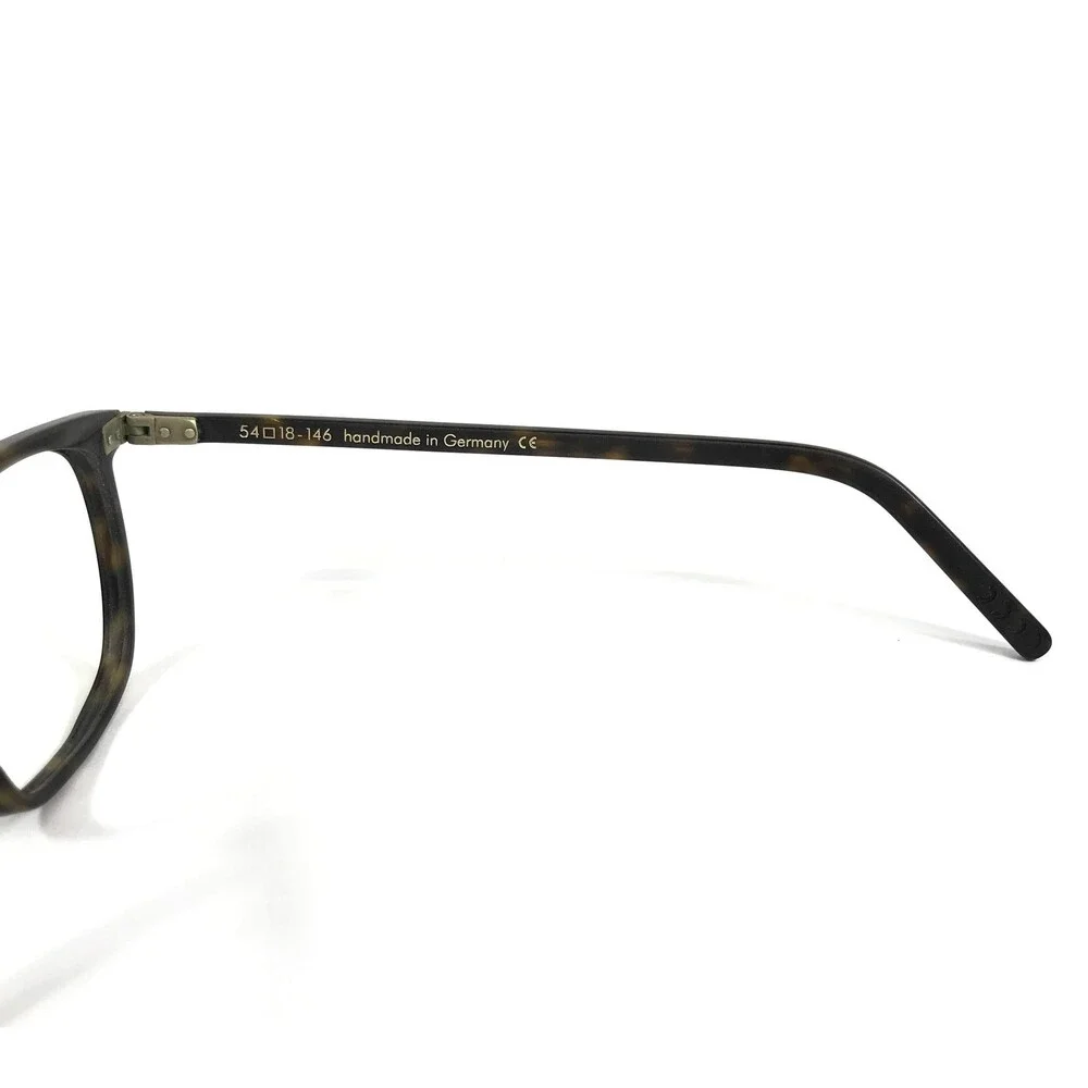 Lunor Eyeglasses Frames A5 Mod.606 col.02m Brown Tortoise Full Rim 54-18-146